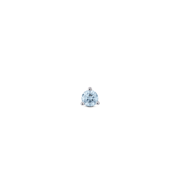 The Blue Mini Round Brilliant Solitaire Stud Online Sale