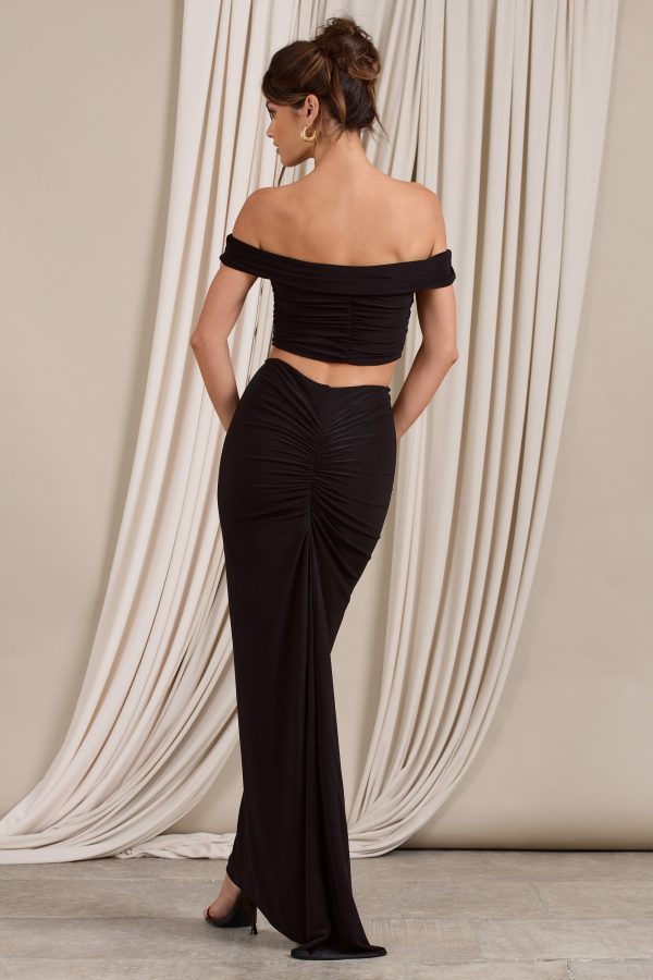 Raye | Black High Bodycon Pencil Skirt Online now - Image 2