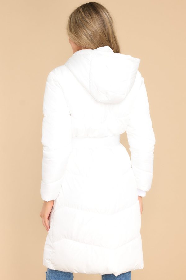 Frozen Fantasies White Puffer Coat Online - Image 5