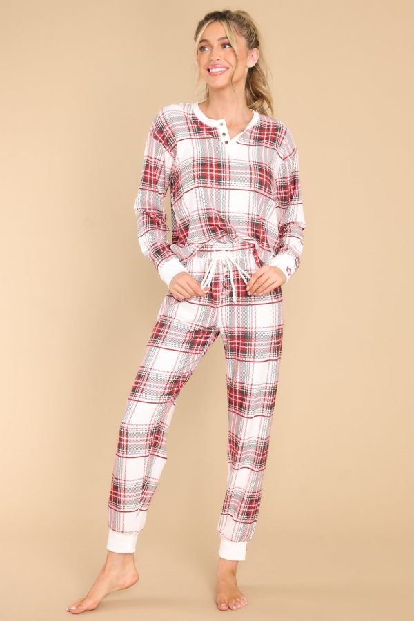 Joyful Spirits Ivory Pj Pants Sale - Image 4